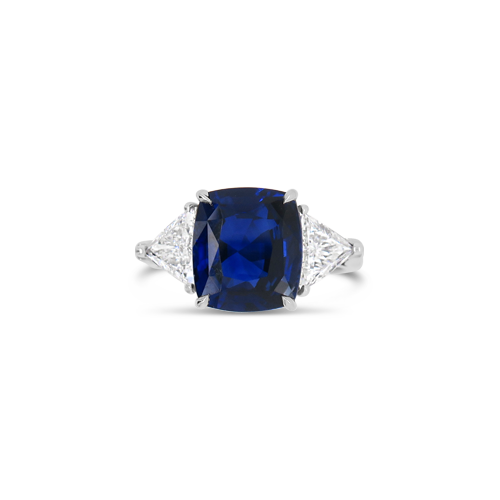 Sapphire & Diamond Ring