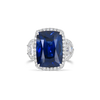 Sapphire & Diamond Ring