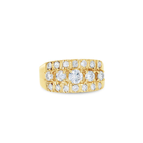 Gold & Diamond Estate Ring