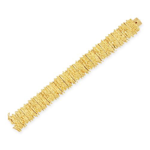 Gold Nugget Estate Bracelet
