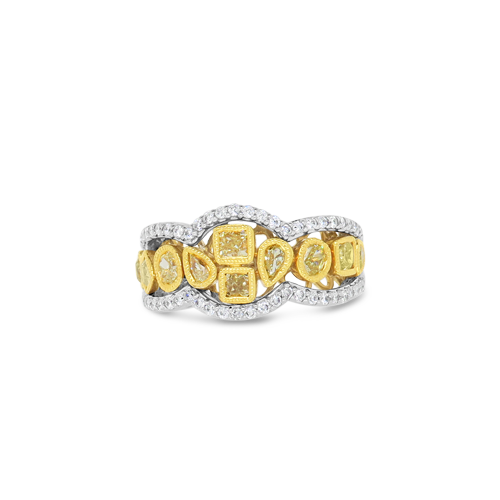 Yellow Diamond Ring