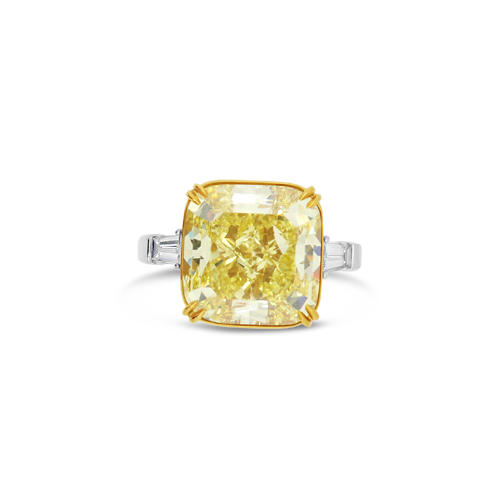 Yellow Diamond Engagement Ring