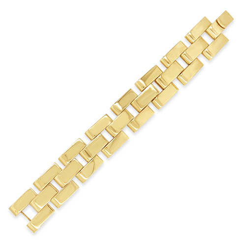 Rose Gold Link Estate Bracelet