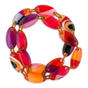 Acrylic Link Estate Necklace