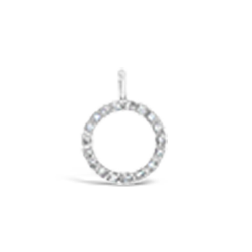 Diamond Circle Pendant