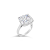 Cushion cut Diamond Engagement Ring