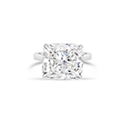 Cushion cut Diamond Engagement Ring