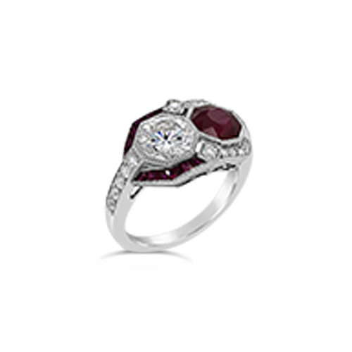 Ruby & Diamond Ring