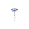 Sapphire & Diamond Ring