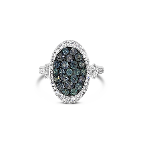 Alexandrite & Diamond Ring