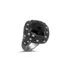 Onyx & Black Spinel Ring