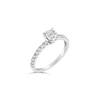Cushion Engagement Ring