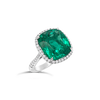 Emerald & Diamond Ring