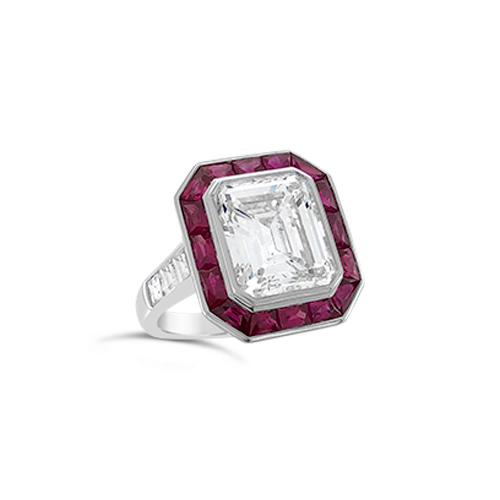 Diamond & Ruby Ring