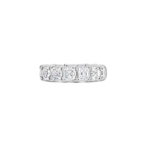 Five Stone Asscher Cut Diamond Ring - Basket Setting (2 ctw) – LL Private  Jewellers