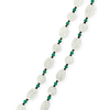 Crystal, Turquoise & Black Spinel Necklace