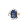 Sapphire & Diamond Estate Ring