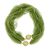 Peridot Bead Necklace