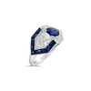 Sapphire & Diamond Ring