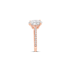 Oval Diamond Engagement Ring