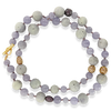 Lavender Jade Bead Necklace