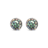 Abalone & Coral Ball Necklace & Earring Set