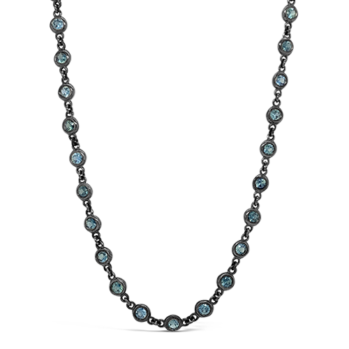 Sapphire Chain Necklace
