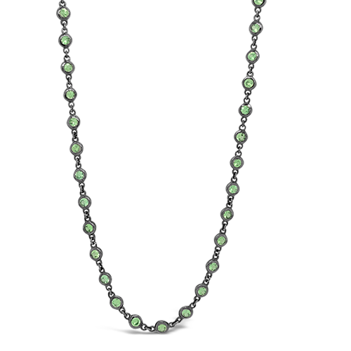Tsavorite Chain Necklace