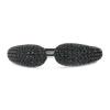 Black Spinel Bangle Bracelet