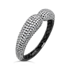 White Sapphire Bangle Bracelet