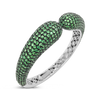 Tsavorite Bangle Bracelet