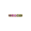 Semi-Precious Gemstone Eternity Band