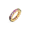 Semi-Precious Gemstone Eternity Band