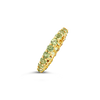 Peridot Eternity Band