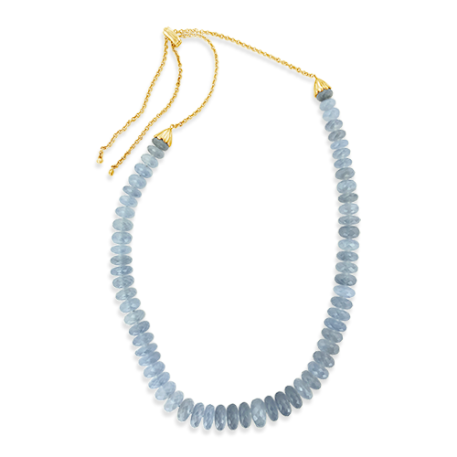 Calcedony Bead Necklace