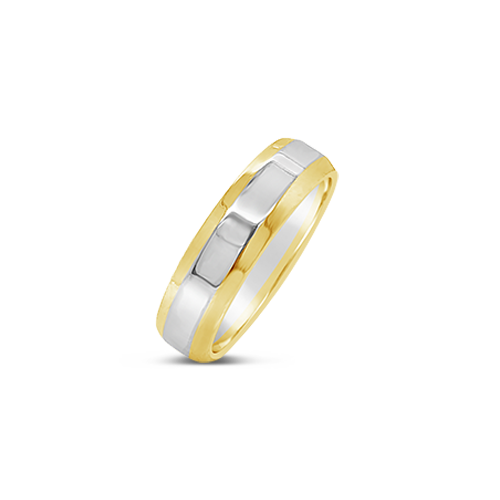 Double Gold Wedding Band