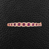 Ruby & Diamond Bangle Bracelet