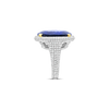 Color Change Sapphire Ring
