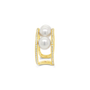 Triple Pearl & Diamond Ring