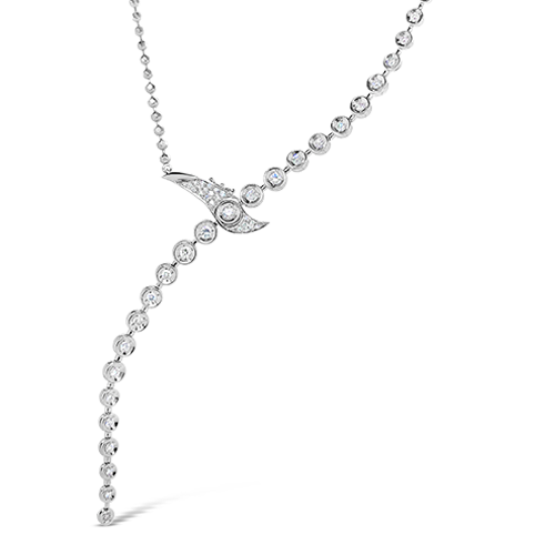 Contemporary Diamond Necklace