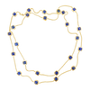 Gold & Lapis Necklace