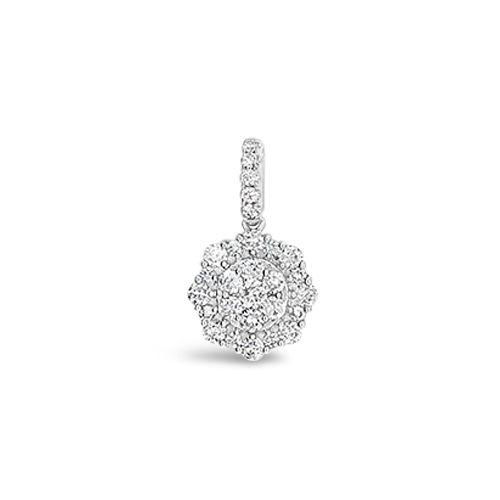Diamond Cluster Pendant