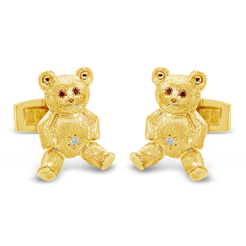 Teddy sales bear cufflinks