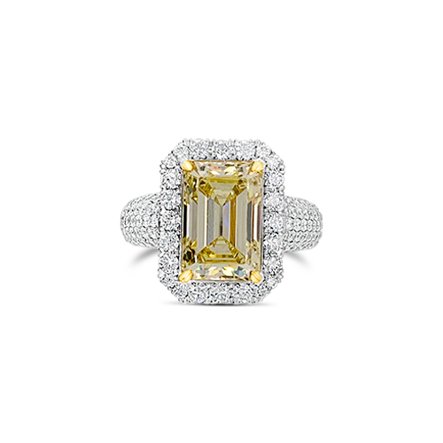 Yellow Diamond Ring