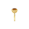 Citrine & Diamond Ring