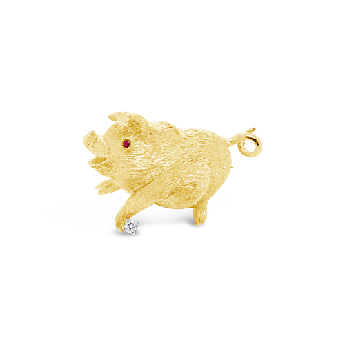 Happy Pig Pin