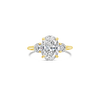 Oval Diamond Engagement Ring