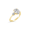 Oval Diamond Engagement Ring
