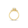 Oval Diamond Engagement Ring