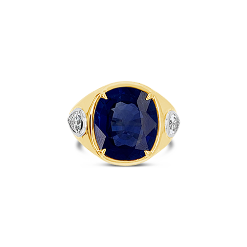 Sapphire & Diamond Ring